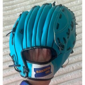 Blockbuster Video Florida Marlins Custom Built Baseball Glove Teal Special 2605